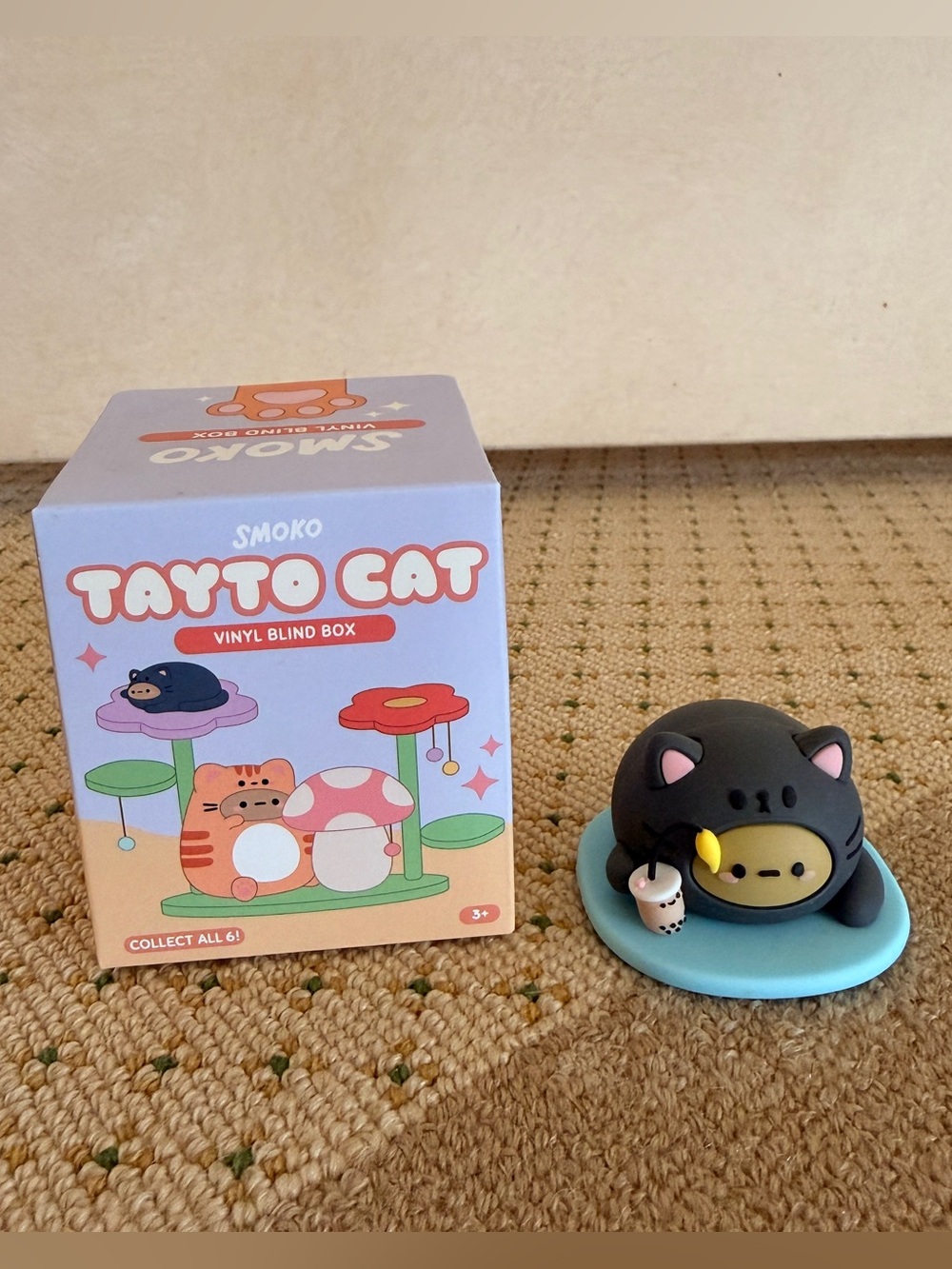 Smoko Tayto Cat Vinyl Blind Box Figurine